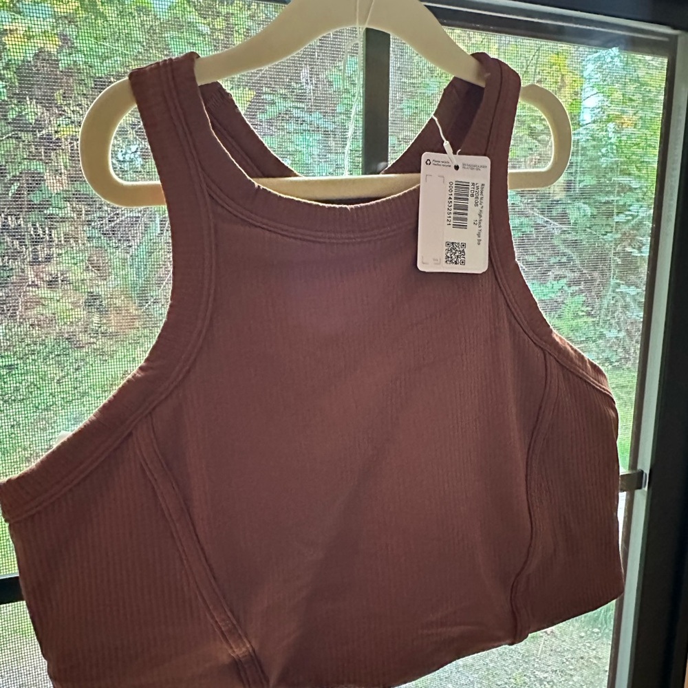 lululemon brown crop top💘